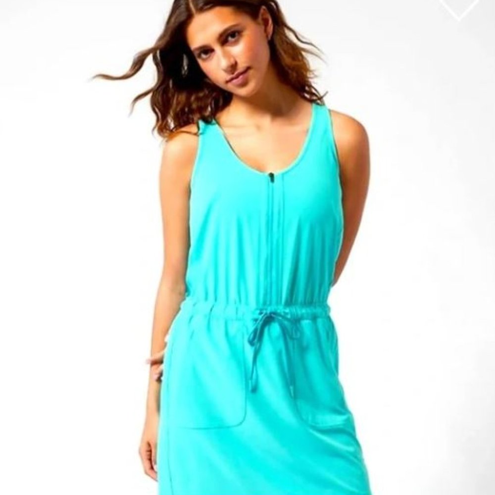 Athleta Expedition Dress Gulph Green